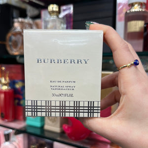 Burberry old packaging